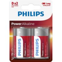 Imagem de PILHA PHILIPS POWER LIFE BL2 LR20