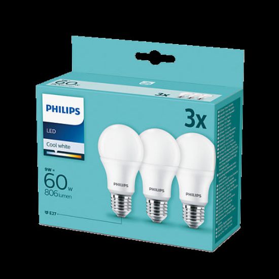 Imagem de LED 60W A60 E27 CW FR ND 3PF/6 DISC