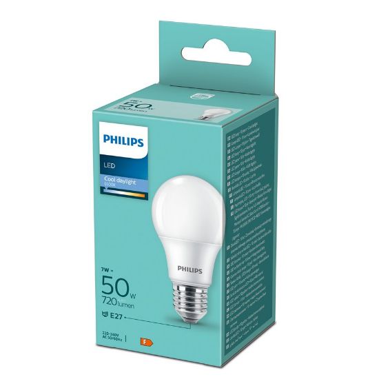 Imagem de LAMP.LED PHILIPS A60 50W CDL