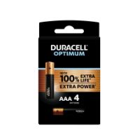 Imagem de PILHA DURACELL OPTIMUM AAA X4
