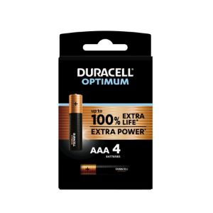 Imagem de PILHA DURACELL OPTIMUM AAA X4