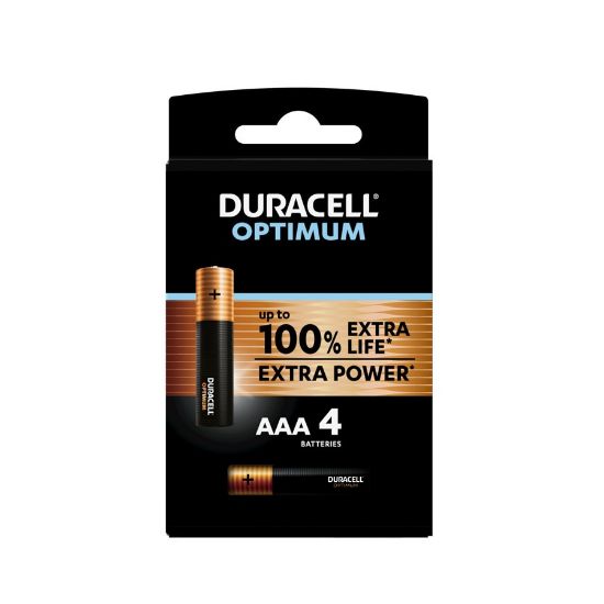 Imagem de PILHA DURACELL OPTIMUM AAA X4