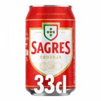 Imagem de CERVEJA SAGRES LATA 33CL