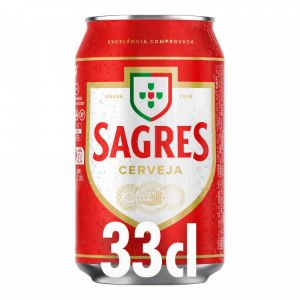 Imagem de CERVEJA SAGRES LATA 33CL