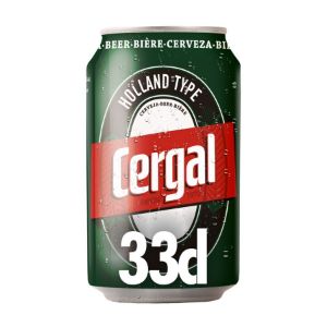 Imagem de CERVEJA CERGAL LATA 33CL