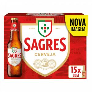 Imagem de CERVEJA SAGRES 15X33CL