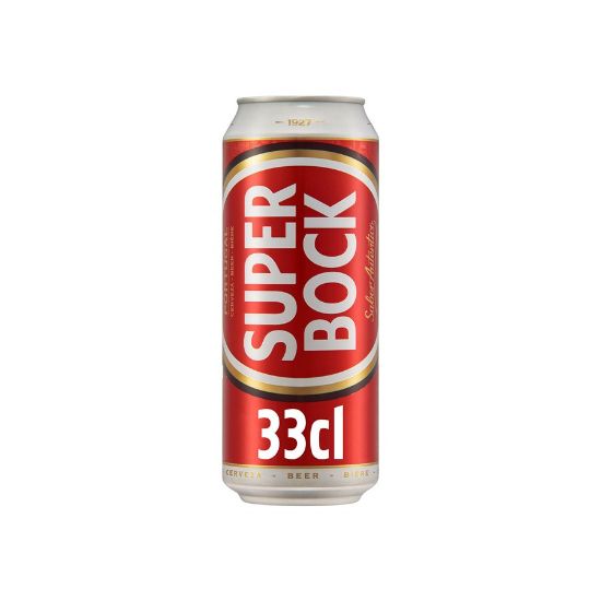 Imagem de CERVEJA SUPER BOCK LATA 33CL
