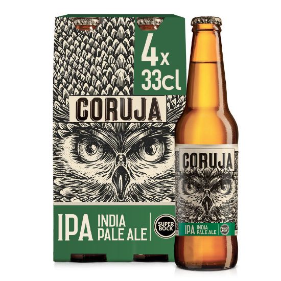 Imagem de CERVEJA SUPER BOCK CORUJA IPA 33CL
