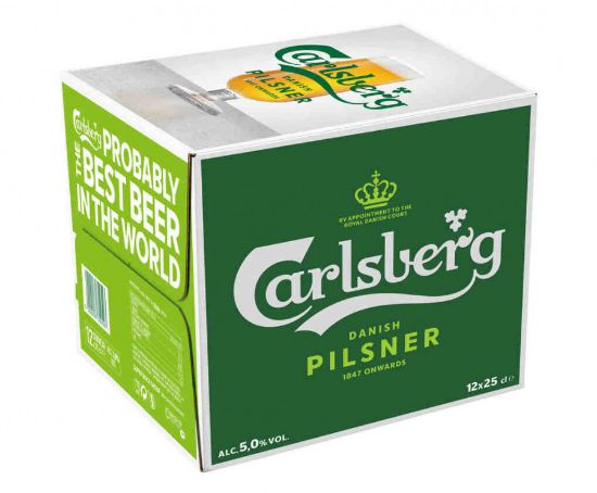 Imagem de CERVEJA CARLSBERG 12X25CL