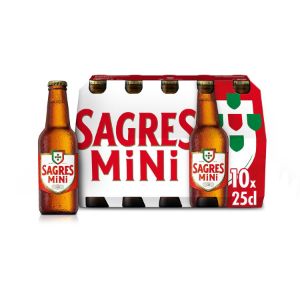 Imagem de CERVEJA C/ALC SAGRES TP 10X25CL
