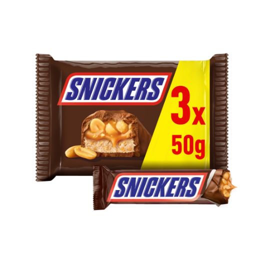 Imagem de SNACK SNICKERS 3X50G