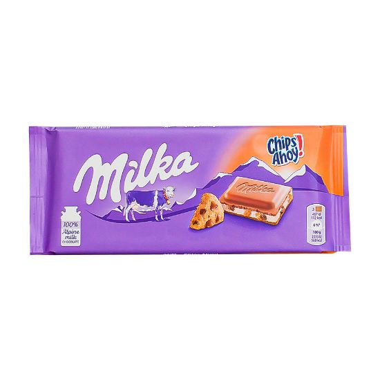 Imagem de TABLETE CHIPS AHOY MILKA 100G