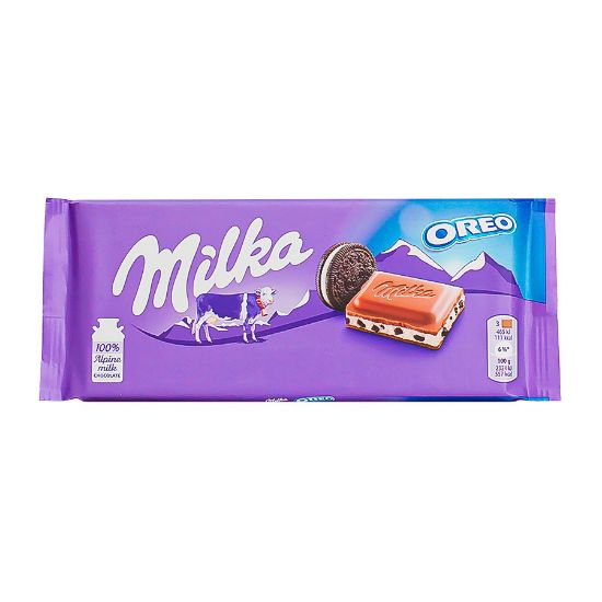 Imagem de TABLETE OREO MILKA 100G