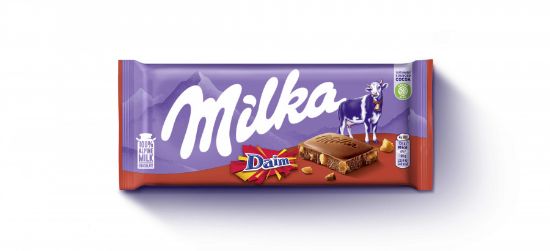 Imagem de TABLETE DAIM MILKA 100G