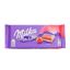 Imagem de TABLETE MORANGO MILKA 100G