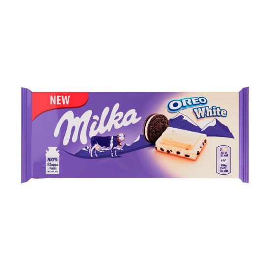Imagem de TABLETE OREO BRANCO MILKA 100G