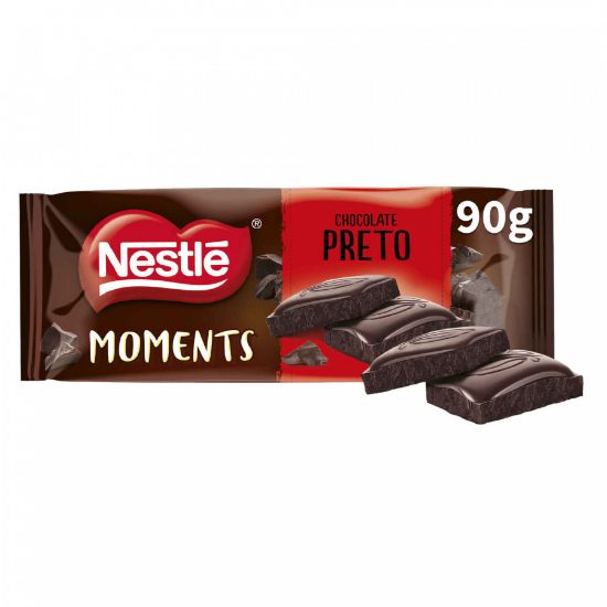 Imagem de TAB CHOC NEGRO MOMENTS NESTLÉ 90G
