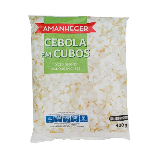 Imagem de CEBOLA AMANHECER CUBOS 400GR