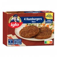 Imagem de Hamburguer de Vaca Iglo Sem Glúten 320 G Congelado 4 Un