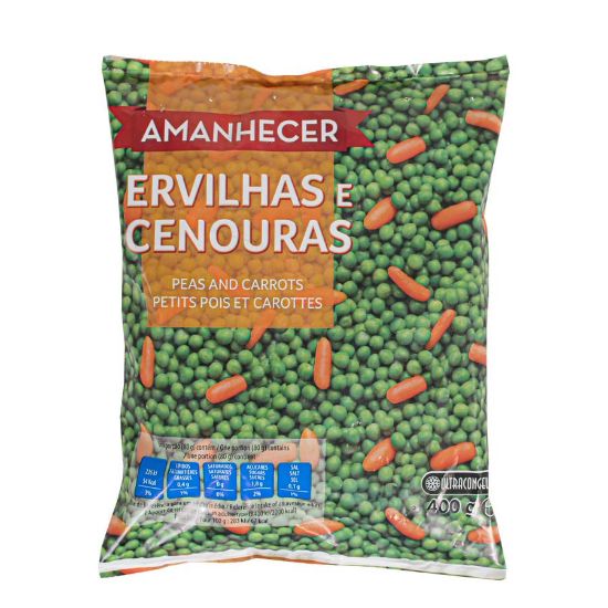 Imagem de Mistura de Vegetais Ervilhas e Cenouras Amanhecer Cong 400 G
