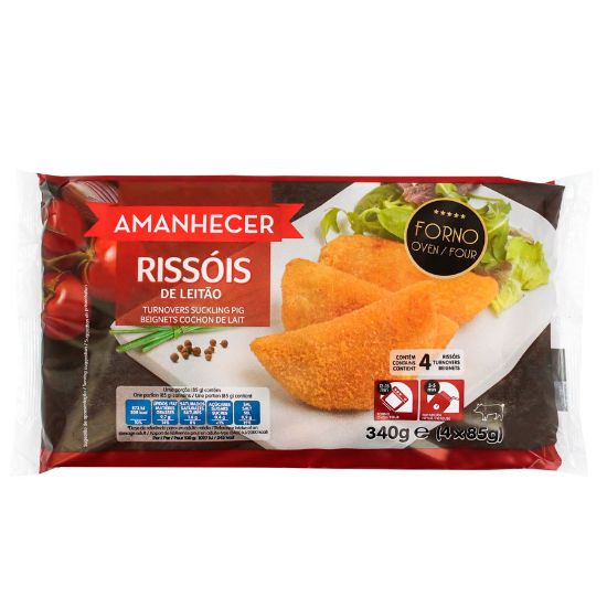 Imagem de Rissóis de Leitão para Forno Amanhecer 340 G Cong 4 Un