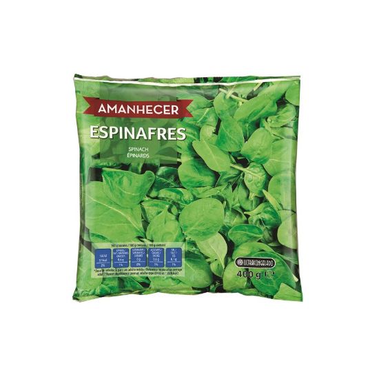 Imagem de Espinafres em Folha Amanhecer Cong 400 G