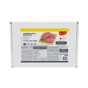 Imagem de HAMBURGUER BOVINO S/G MASTERCHEF CG 2,5K