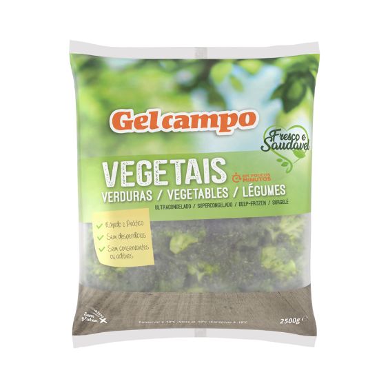 Imagem de Brócolos 40-60 Gelcampo Cong 2,5 Kg