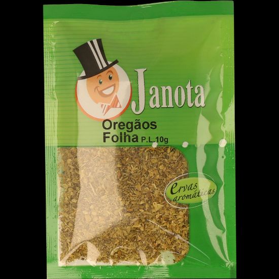 Imagem de OREGAOS FOLHA JANOTA PAC 10GR