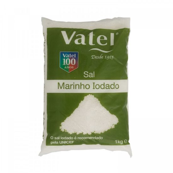 Imagem de SAL GROSSO IODADO VATEL 1KG
