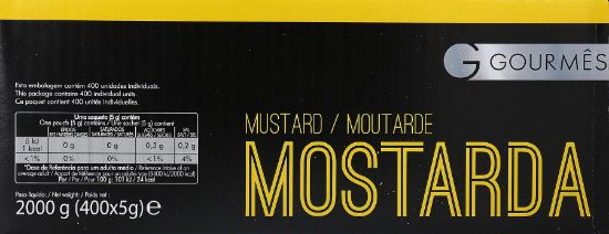 Imagem de MOSTARDA GOURMÊS 400X5GR