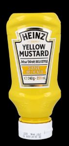 Imagem de MOSTARDA YELLOW TOP DOWN HEINZ 220ML