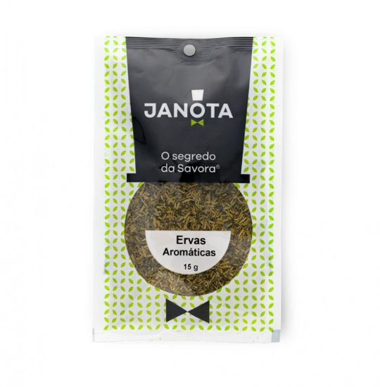 Imagem de ERVAS AROMÁTICAS JANOTA  FOLHAS SAQ.15GR