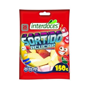 Imagem de GOMAS SORTIDAS AÇUCAR INTERDOCES 150G