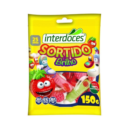 Imagem de GOMAS SORTIDAS BRILHO INTERDOCES 150G