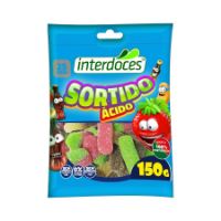 Imagem de GOMAS SORTIDAS ACIDO INTERDOCES 150G