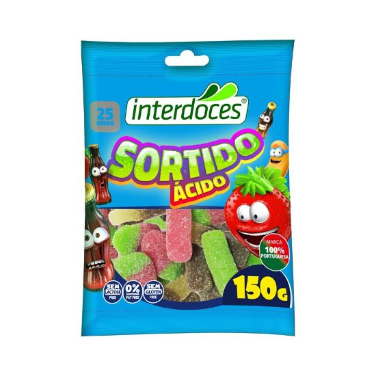 Imagem de GOMAS SORTIDAS ACIDO INTERDOCES 150G