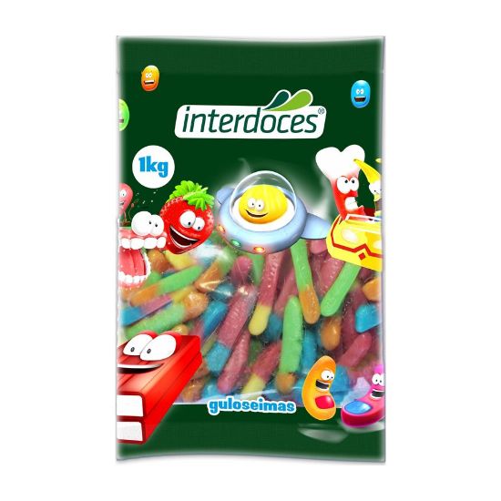 Imagem de GOMA MINHOCA INTERDOCES KG