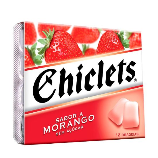 Imagem de PAST EL DR CHICLETS MORANGO16,5 G