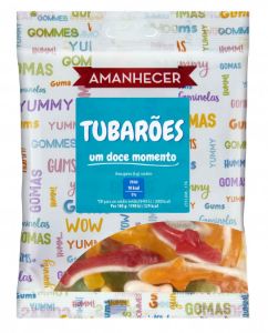 Imagem de GOMAS AMANH TUBAROES 100GR