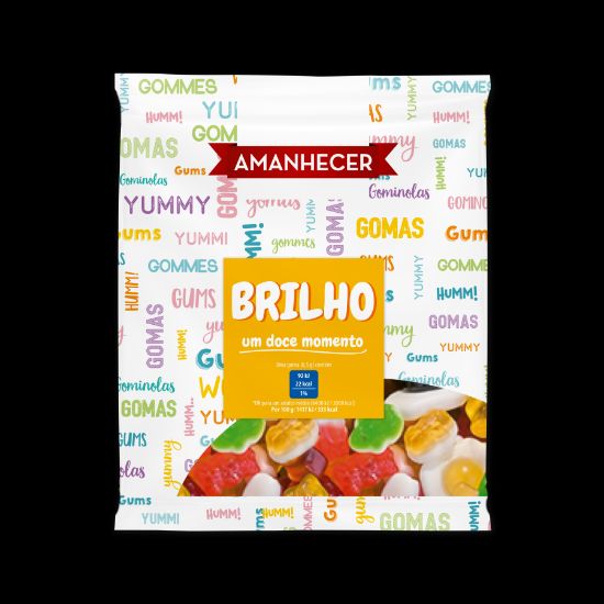 Imagem de GOMAS AMANH SORT BRILHO 100GR