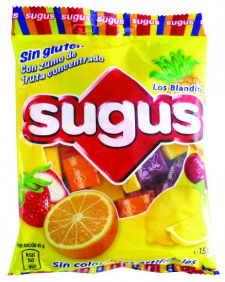 Imagem de CARAMELOS FRUTA SUGUS 150G
