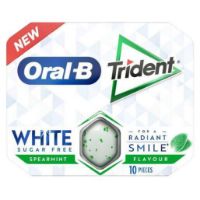 Imagem de PASTI TRIDENT ORAL B WHITE SPEARMINT 17G