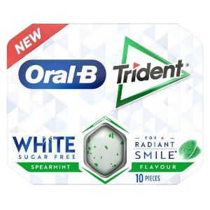 Imagem de PASTI TRIDENT ORAL B WHITE SPEARMINT 17G