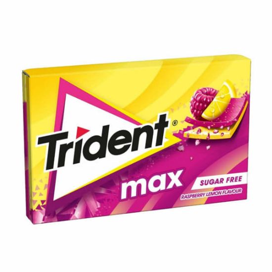 Imagem de PASTILHAS TRIDENT MAX FRAMB. & LIMÃO 27G