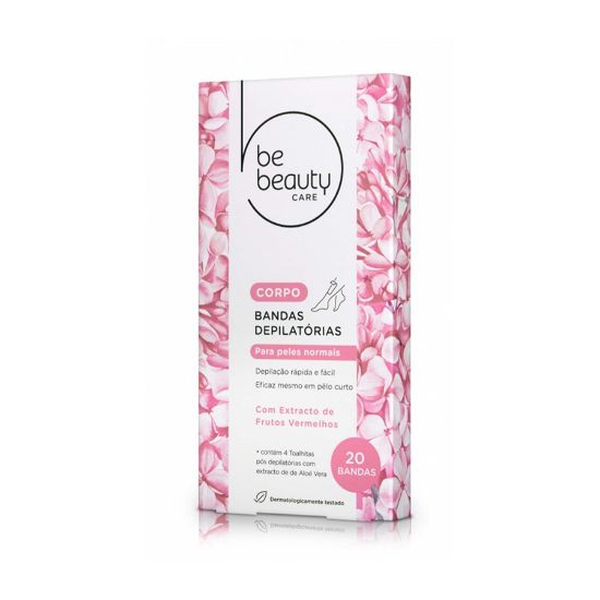 Imagem de BANDAS DEPILATÓRIAS CORPO BE BEAUTY 20UN
