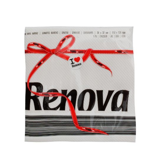 Imagem de GUARDANAPOS 1FOLHA RED LABEL RENOVA 70UN