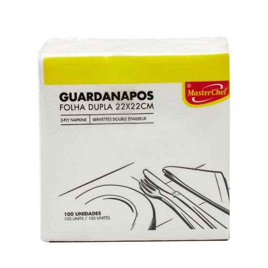Imagem de GUARDANAPO MCHEF FD 22x22 100UN