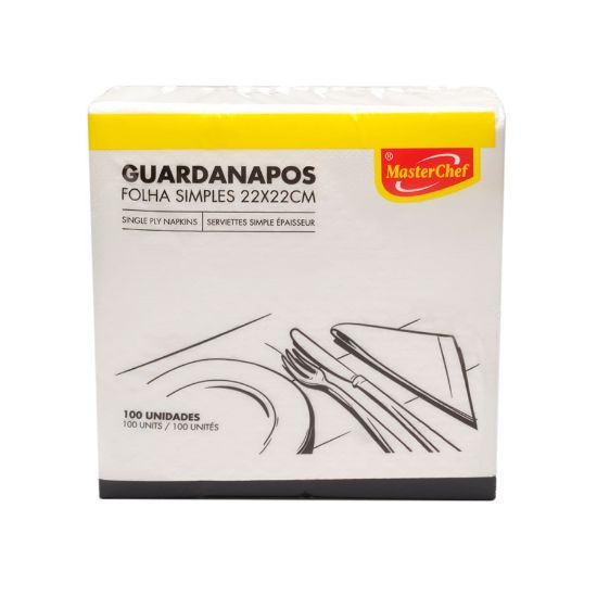 Imagem de GUARDANAPO MCHEF FS 22x22 100UN