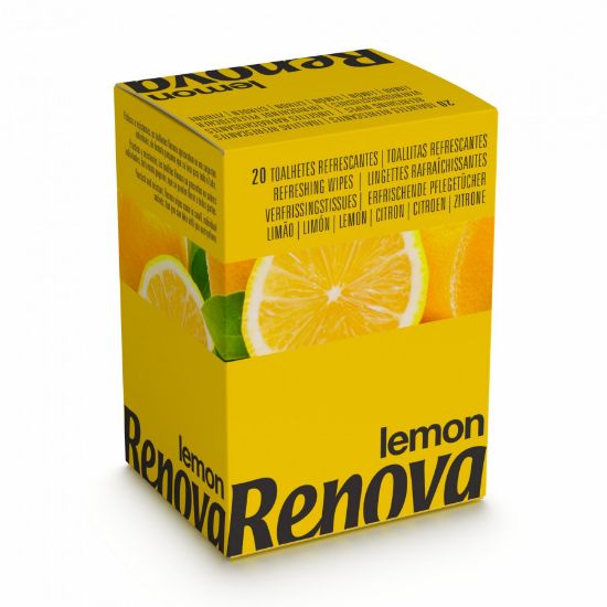 Imagem de TOALHETES REFRESCANTES RENOVA LIMAO